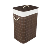 Cesto de Roupas de Bambu